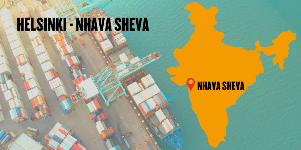 Nordicon News 10.12.2021 Uusi suora yhteys Helsinki Nhava Sheva